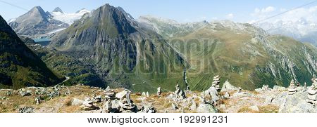 View On Nufenen Pass