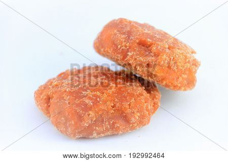 Jaggery, zucchero integrale di canna a pezzi, canne de sucre non raffiné en morceaux, unraffiniertes Zuckerrohr in Stücke, Whole cane sugar in pieces