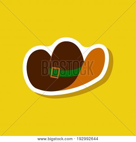 paper sticker fashion clothes cowboy hat shopping