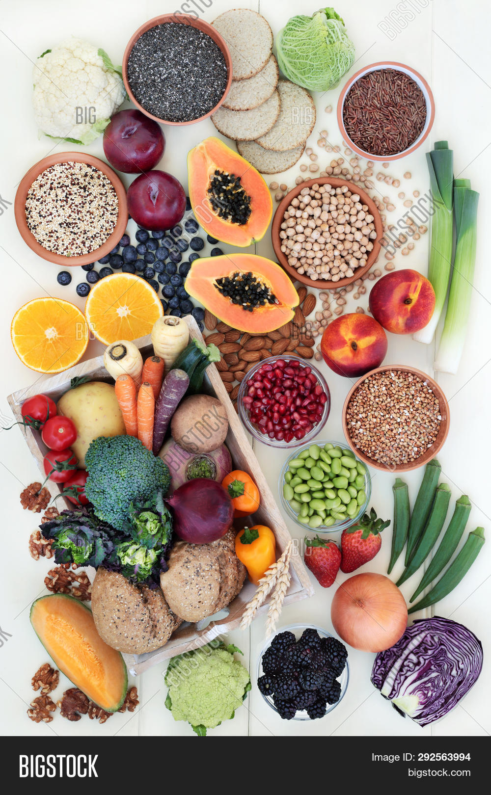 High Fibre Health Food Image & Photo (Free Trial) Bigstock