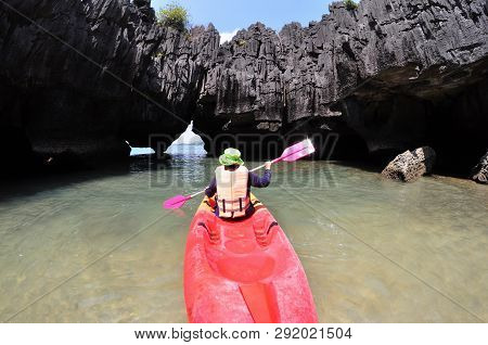 Stone Castle (prasathinphanyod), Koh Khao Yai  Is Under Pae Tra Islands National Park In Satun Provi