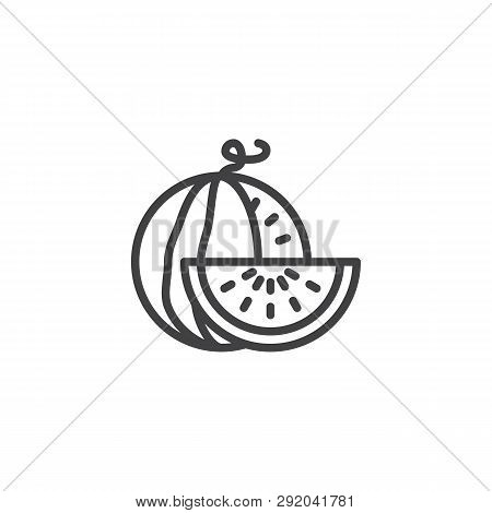 Sliced Watermelon Vector Photo Free Trial Bigstock Vegetables (filled line) icons by fauzan akbar. bigstock