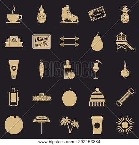 Discipline Icons Set. Simple Set Of 25 Discipline Icons For Web For Any Design