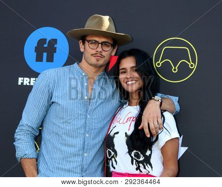 LOS ANGELES - MAR 27:  Tommy Martinez, Gigi Zumbado at the 2nd Annual Freeform Summit at the Goya Studios on March 27, 2019 in Los Angeles, CA