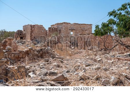 Phinikas Is A Deserted Island In Paphos District, Cyprus