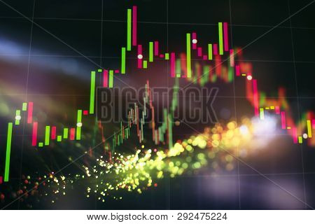 Forex Trading Graph Image Photo Free Trial Bigstock - 