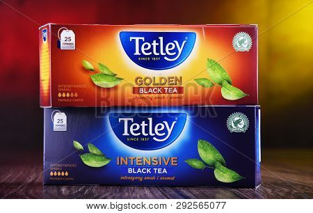 Packages Of Tetley Tea