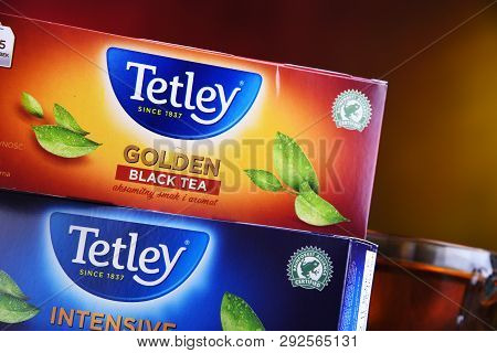 Packages Of Tetley Tea