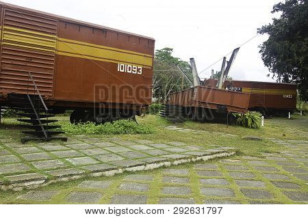Monument To The Taking Of The Armored Train In Cuba