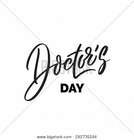 Doctor S Day Text Vector Photo Free Trial Bigstock