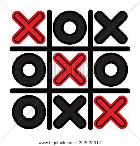 Crosses And Zeros Funny Game Schematic Image