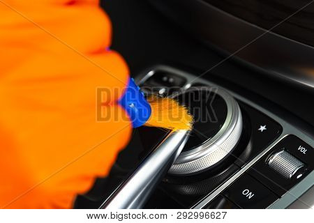 Brush Cleaning Off Image Photo Free Trial Bigstock