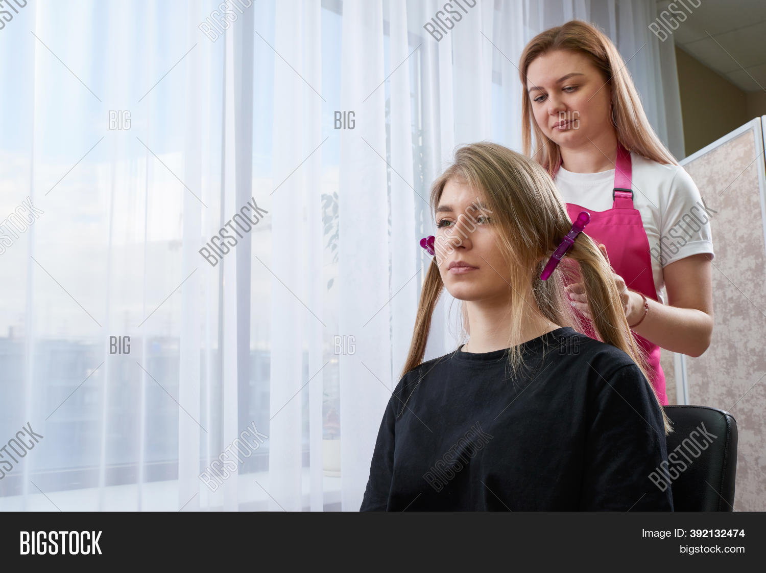 Hairdresser Makes Image & Photo (Free Trial) Bigstock