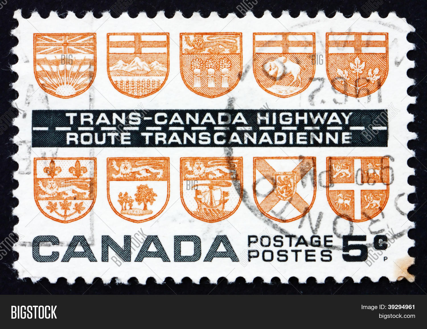 Postage Stamp Canada Image & Photo (Free Trial) Bigstock