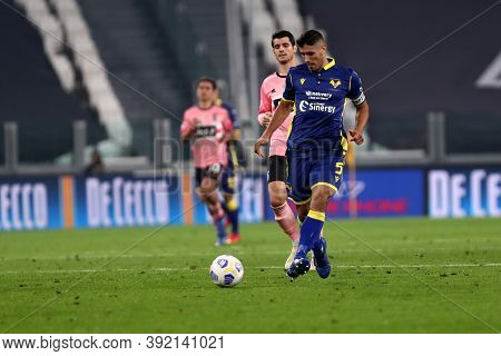 Torino, Italy. 25th October 2020. Davide Faraoni Of Hellas Verona Fc In Action During The Serie A Ma