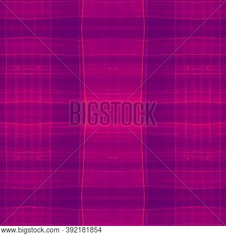 Bright Abstract Check Pattern. Watercolor Plaid Texture. Irish Squares For Man Print. Seamless Check
