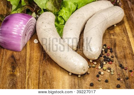 salsicha branca
