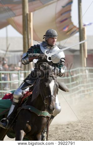 Renaissance Pleasure Faire - Knights On Horseback