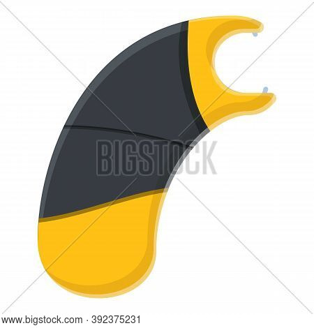 Taser Battery Icon. Cartoon Of Taser Battery Vector Icon For Web Design Isolated On White Background