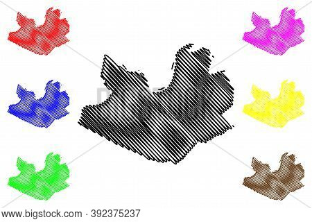 Daviess County, Kentucky (u.s. County, United States Of America, Usa, U.s., Us) Map Vector Illustrat