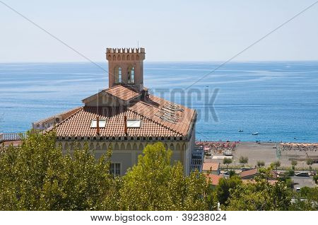 Fort. Praia a Mare. Calabrien. Italien.