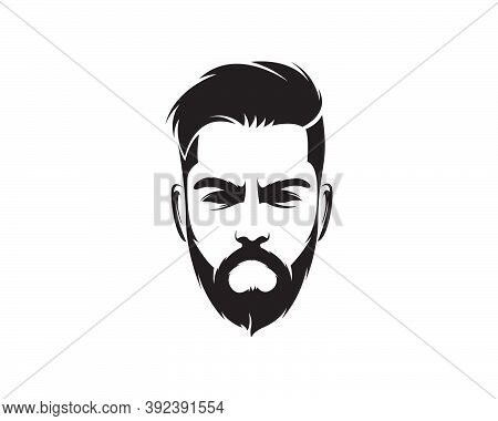 Art Beard Logo Design Is Applicable For Men Grooming Or Barbershop Business Field.