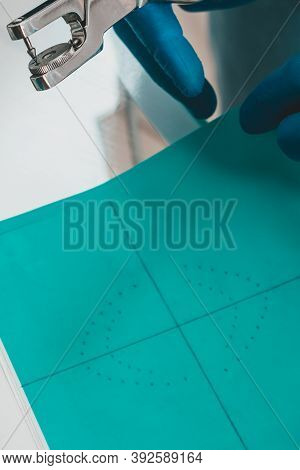 Dental Procedure, Installation Of A Cofferdam To The Patient, Modern Treatment, Preparation For Inst