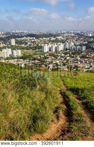 Porto Alegre Cityview From Morro Santana