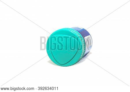 Chennai, India - October 19, 2020: Jar Of Vicks Vaporub Isolated White Background