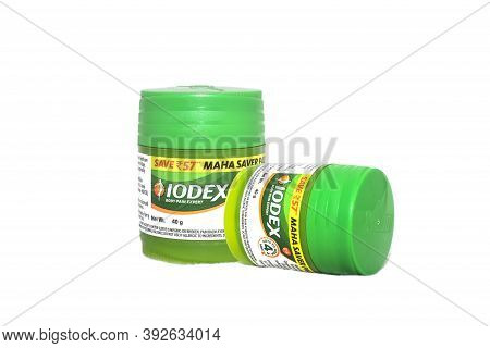 Chennai, India - October 19, 2020: Iodex Fast Relief Multi-purpose Pain Balm Pain Relieving Ointment