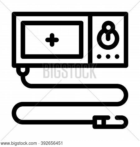 Endoscope Tool Line Icon Vector Illustration Sign