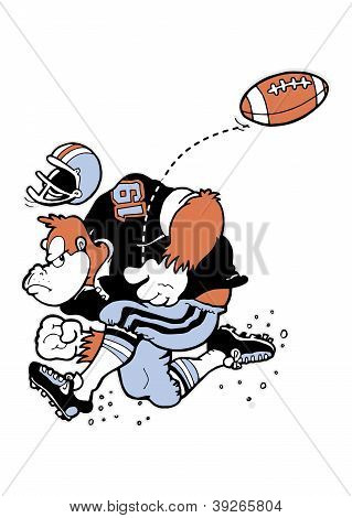 Gorillaï¿½s playing Football