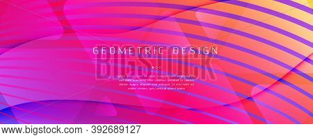 Bright Fluid Shape. Flow 3d Layout. Wave Geometric Lines. Business Fluid Shape. Vibrant Texture. Flo