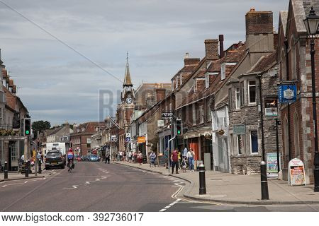 Views Of South Street In Wareham, Dorset In The Uk, Taken On The 23rd July 2020