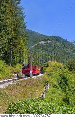 Schafberg Railway Is A Metre Gauge Cog Railway Leading From Sankt Wolfgang Im Salzkammergut Up To Th