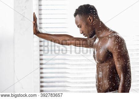 Naked Black Guy Taking Image & Photo (Free Trial) | Bigstock