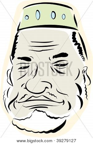 Ledende muslimske mand