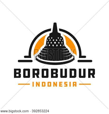 Indonesian Borobudur Temple Logo Design Or Brand
