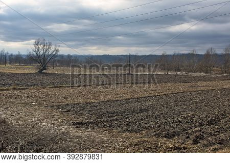 Jadar River Valley In Serbia