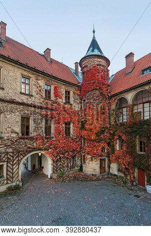 Hruba Skala Castle in Bohemia paradise - Czech republic - travel and architecture background