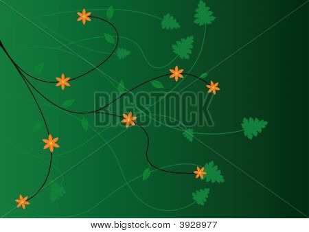 floral Background Vektor