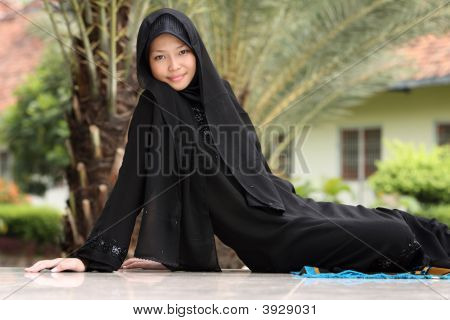 Ragazza musulmana