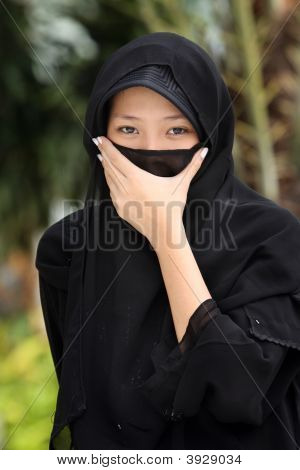 Ragazza musulmana
