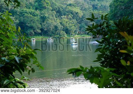 Boating At Pookkode  Lake, Wayanad, Kerala