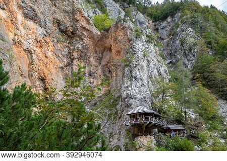 Eagles Nest Cafe At Logarska Dolina, Slovenia
