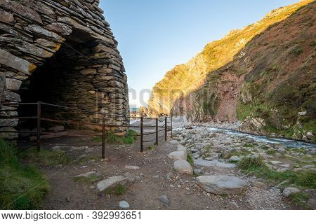 Heddons Mouth In Exmoor National Park