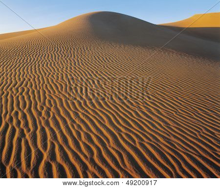 Krusninger i sand