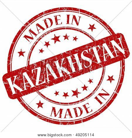 Made In Kazakhstan Stamp