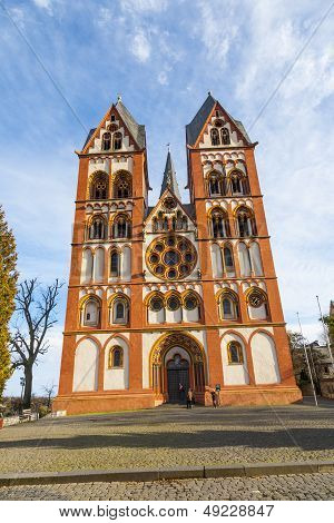 Gothic Dome In Limburg, Germany In Beautiful Colors