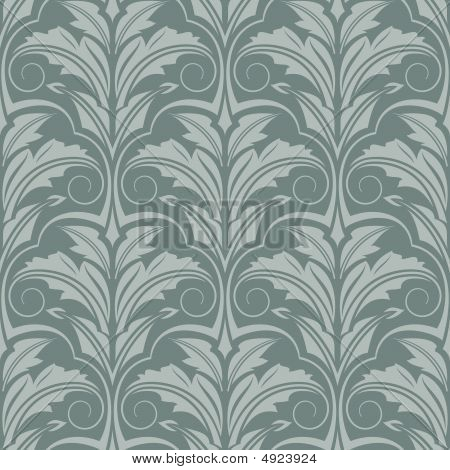 Carta da parati grigio-verde